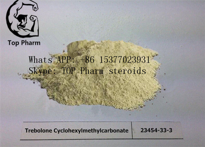 CAS 23454-33-3 Trenbolone Hexahydrobenzyl Carbonate สำหรับผงกล้ามเนื้อ