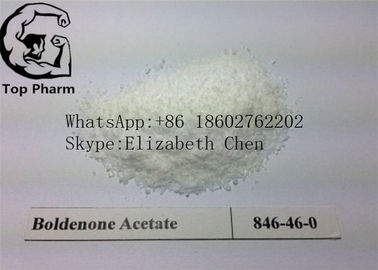 ความบริสุทธิ์ 99% Boldenone Acetate CAS 2363-59-9 สำหรับการดึงดูดกล้ามเนื้อเตียรอยด์ผงแป้งสีขาว