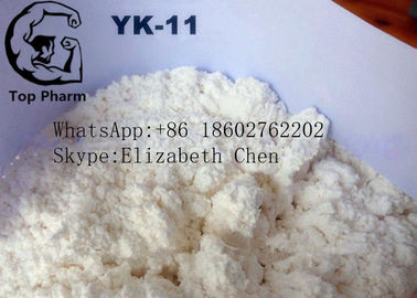Prohormone YK-11 / YK-11 ผงสร้างกล้ามเนื้อ CAS 1370003-76-1 ความบริสุทธิ์ 99% ผงแห้งแห้งสีขาว
