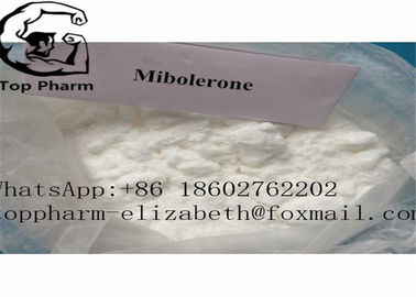 Mibolerone / Check Drops Nandrolone Steroid Powder ปรับปรุงมวลกล้ามเนื้อ CAS 3704-09-4 ผงสีขาวความบริสุทธิ์ 99%